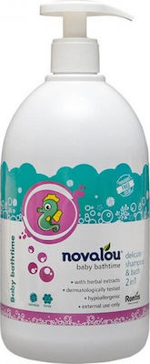 Novalou Baby Bathtime 1000ml with Pump