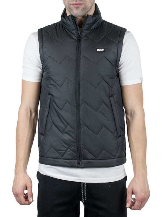 Body Action Αμάνικο Μπουφάν Puffer Μαύρο