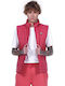 Αμάνικο Μπουφάν Puffer Maroon