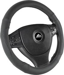 Automax Car Steering Wheel Cover with Diameter 37-39cm Leatherette Black