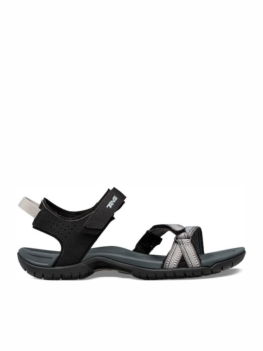 Teva Verra Γυναικεία Σανδάλια Sporty Μαύρα