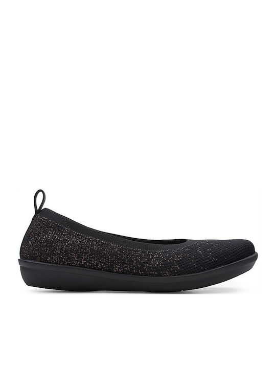 Leather Ballerinas Ayla Paige Black