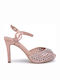 Menbur Women's Sandals with Strass Pink