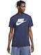 Icon Futura Sportliches T-Shirt Marineblau