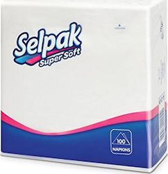 Selpak Super Soft 100 Napkins Single-ply