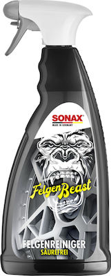 Sonax Beast Wheel Cleaner Spray Cleaning for Rims Car 1lt 04333000