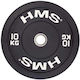 HMS Scheibenset Gummierte 1 x 10kg Ø51mm
