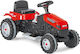 Kids 6V Electric Ride On Tractor Red