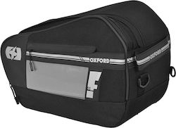 Oxford F1 Pannier Large Motorcycle Hard Side Case 55lt in Black Colour