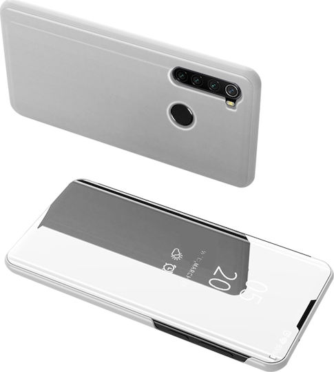 Clear View Book Plastic Silver (Redmi Note 8T)