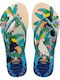 Havaianas Slim Tropical Frauen Flip Flops in Grün Farbe