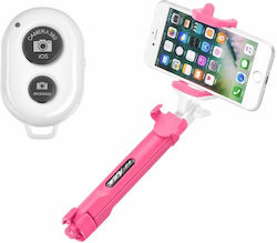 Blun Selfie Stick Tripod Ροζ