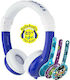 BuddyPhones Explore Ενσύρματα Παιδικά On Ear Ακουστικά με Ραδιόφωνο Μπλε