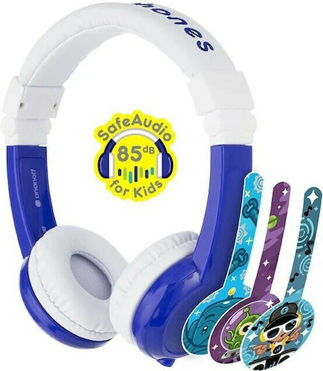 BuddyPhones Explore Ενσύρματα Παιδικά On Ear Ακουστικά με Ραδιόφωνο Μπλε