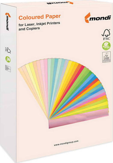 Mondi Χαρτί Εκτύπωσης A4 80gr/m² 500 φύλλα Avorio Cream