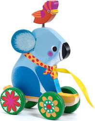 Djeco Slide Toy Otto the Koala to Shoot made of Wood for 18++ Months