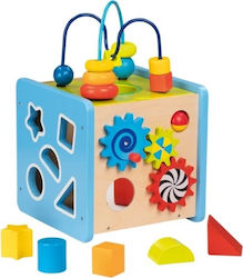 Goki Baby-Spielzeug Activity Cube für 12++ Monate