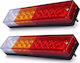 Set Lumini Trailer LED cu șuruburi 12V 2buc