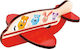 Wooden Kids Puzzle 3d Airplane for 2+ years+ Years 3pcs Hape
