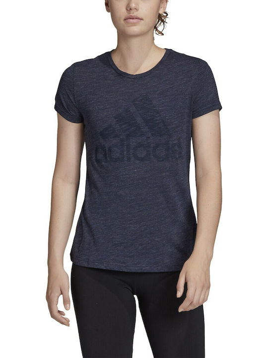 Adidas Must Haves Winners Damen Sportlich T-shirt Legend Ink