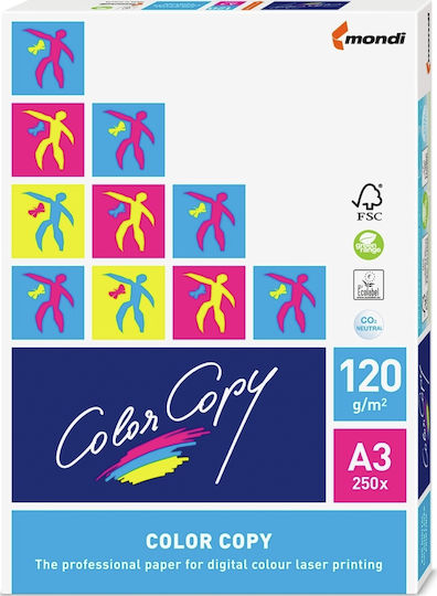 Mondi Color Copy Χαρτί Εκτύπωσης A3 120gr/m² 250 φύλλα