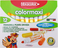 Fibracolor Colormaxi Маркери за рисуване 6мм Де...