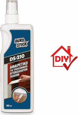 Durostick DS-210 Stain Remover Κόλλας από Αυτοκόλλητες Ταινίες σε Spray 180ml