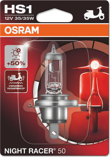 Osram Lampen Motorrad Night Racer 50 HS1 Halogen 12V 35W 1Stück