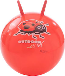 Vedes Hüpfer Ball Outdoor Active Sprungball Für 1+ Jahre Orange 45cm