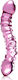 Icicles Icicles No. 55 Γυάλινο Dildo Silver 20cm