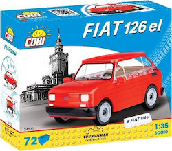 Cobi Building Block Fiat 126 EL for 5+ years 72pcs