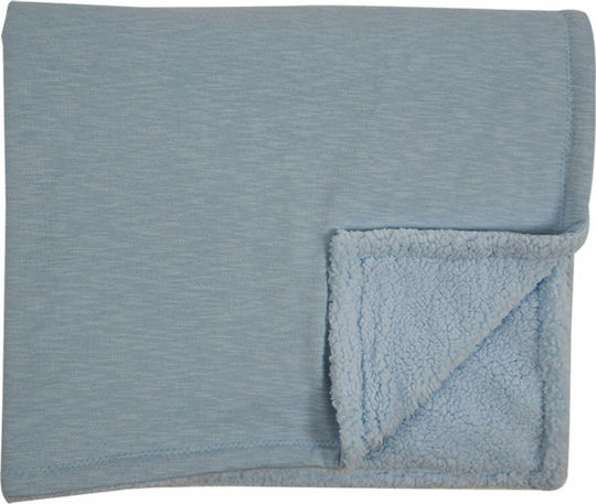 Minene Decke Wickeltücher für Kinderzimmer Comfy Vlies Blau 75x100cm