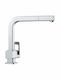 Macart Arwa Quadriga 610 Kitchen Faucet Counter with Pull-Out Spray Chrome