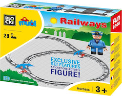 Blocki Building Block Railways for 3+ years 28pcs