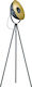 Trio Lighting Chewy Vintage Stehleuchte H160xB60cm. Schwarz
