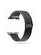 Tech-Protect Milanese Armband Rostfreier Stahl Schwarz (Apple Watch 44/45/46mm/Ultra 49mm)