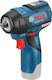 Bosch GDS 10.8 V-EC Brushless Μπουλονόκλειδο Μπαταρίας 12V Solo με Υποδοχή 3/8"