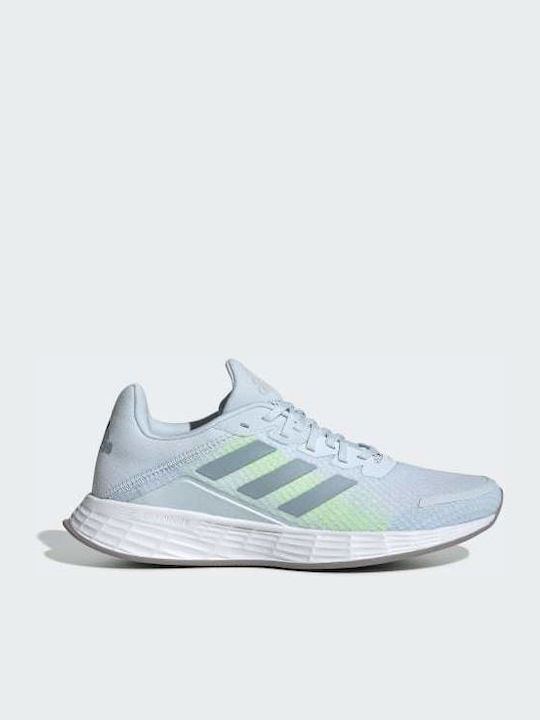 Adidas Duramo SL Γυναικεία Αθλητικά Παπούτσια Running Sky Tint / Ash Grey / Signal Green
