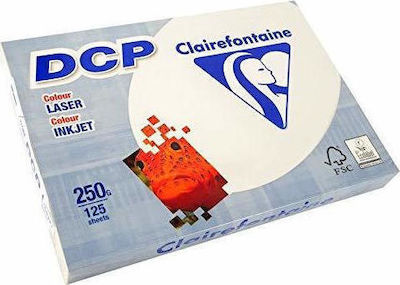 Clairefontaine DCP Hârtie de Imprimare A4 250gr/m² 1x125 foi Ivory 6832C