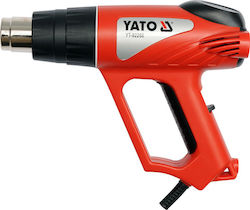 Yato YT-82288 Πιστόλι Θερμού Αέρα 2000W με Μέγιστη Θερμοκρασία 550°C