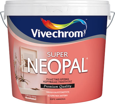 Vivechrom Super Neopal Plastic Vopsea pentru Utilizare Intern 11lt