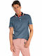 Jack & Jones Herren Kurzarmshirt Polo D. Blue