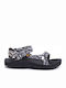 Winsted Women's Flat Sandals Sporty in Gray Color