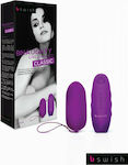 bswish Bnaughty Classic Unleashed Vibrator Bullet with Remote Control 7.6cm Purple