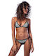 Bluepoint Triangle Bikini Top Gray