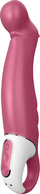 Satisfyer Petting Hippo Vibrator G-Spot 23cm Raspberry Pink