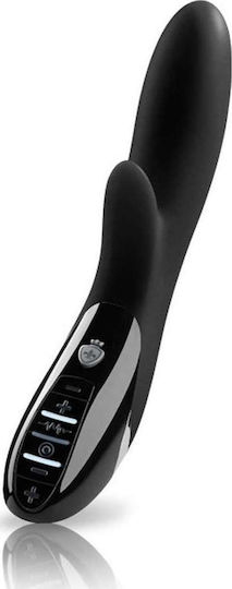 Mystim Daring Danny E-Stim Vibrator Kaninchen 27cm Black