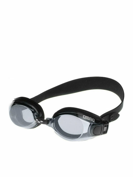 Arena Zoom Adult Swimming Goggles with Anti-Glare Lenses Black