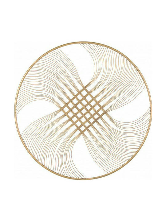 Bizzotto Metallic Wall Ornament Zaira 90x1.8x90cm