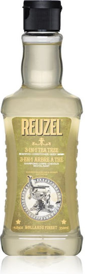 Reuzel 3in1 Tea Tree Bubble Bath For Men With Tea Tree & Mint Scent 1000ml